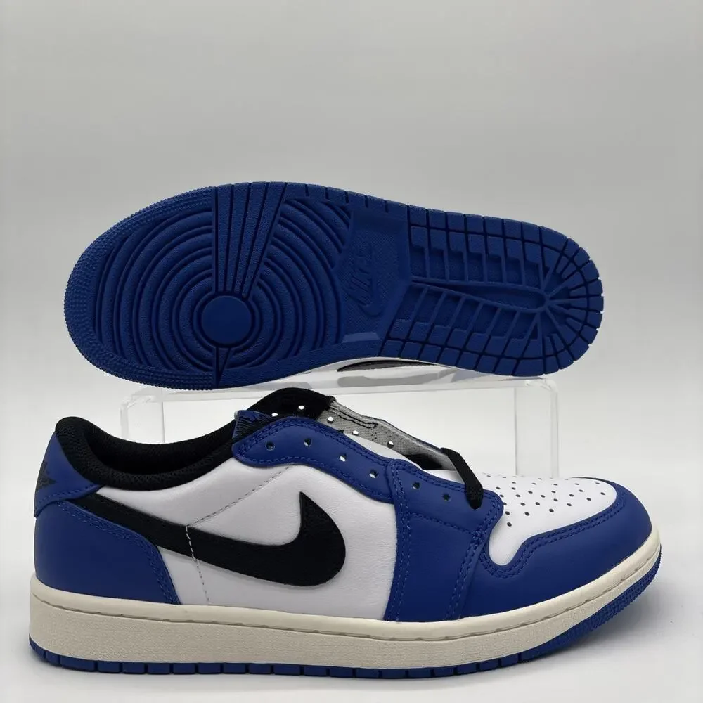 Mens Size 11 Nike Air Jordan 1 Retro Low OG Game Royal White Sneakers CZ0790 140